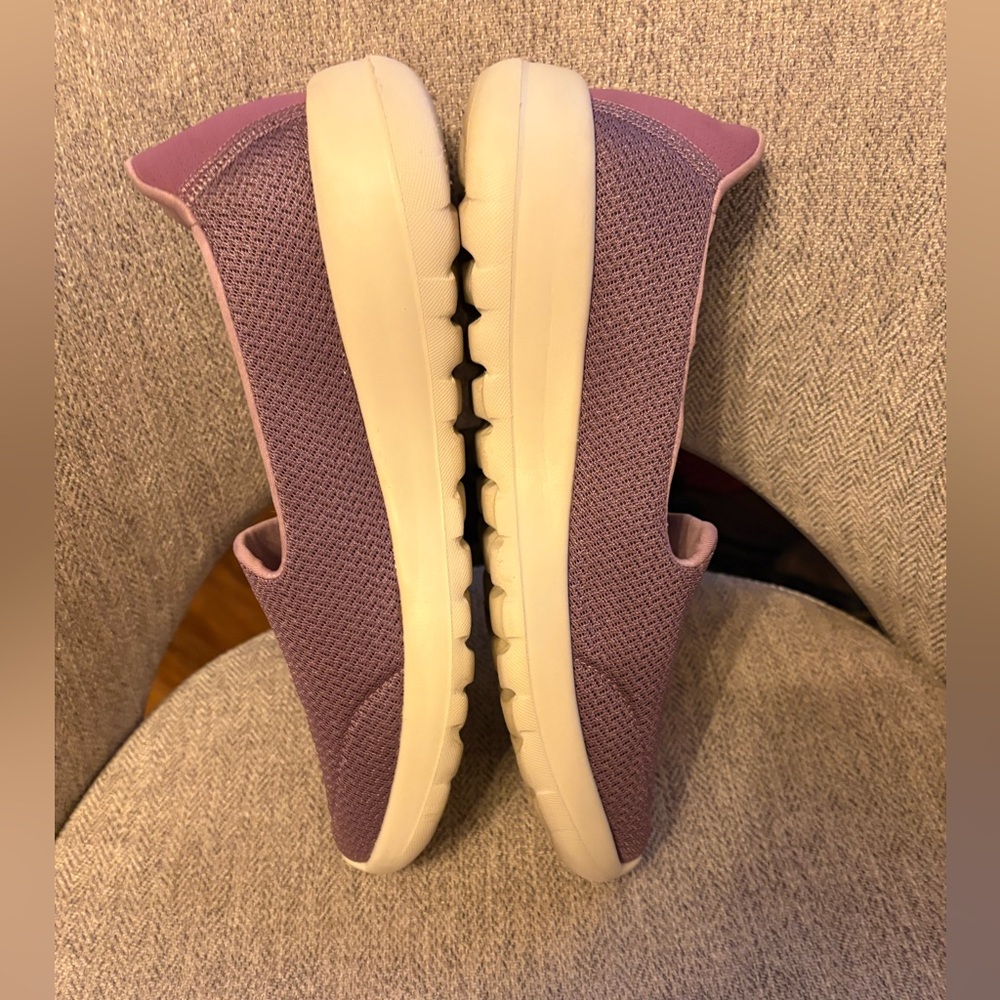 Skechers Women's Lavender Slip-On Sneakers - Picture 3 of 9